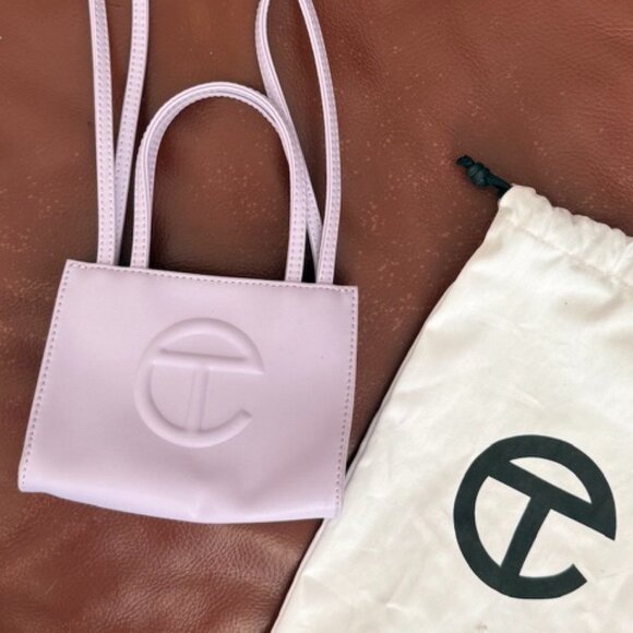 Telfar Handbags - RARE LAVENDER SOLD OUT Telfar Small Shopping Bag